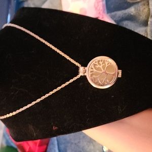 Tree of Life Diffuser Necklace